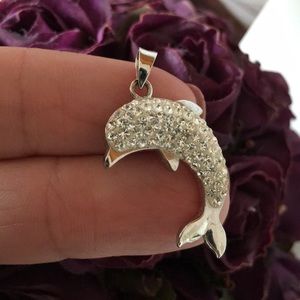 🐬Sterling silver dolphin pendant